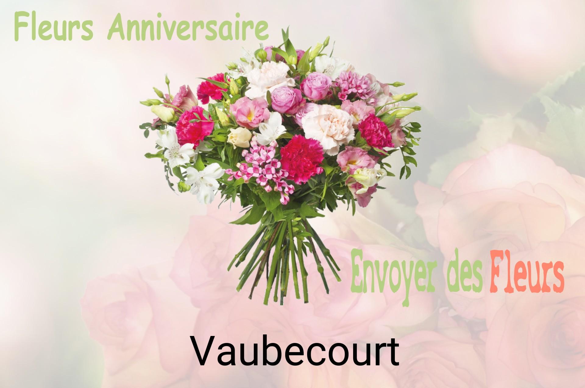 Bouquet de fleurs d’anniversaire livré à Vaubecourt