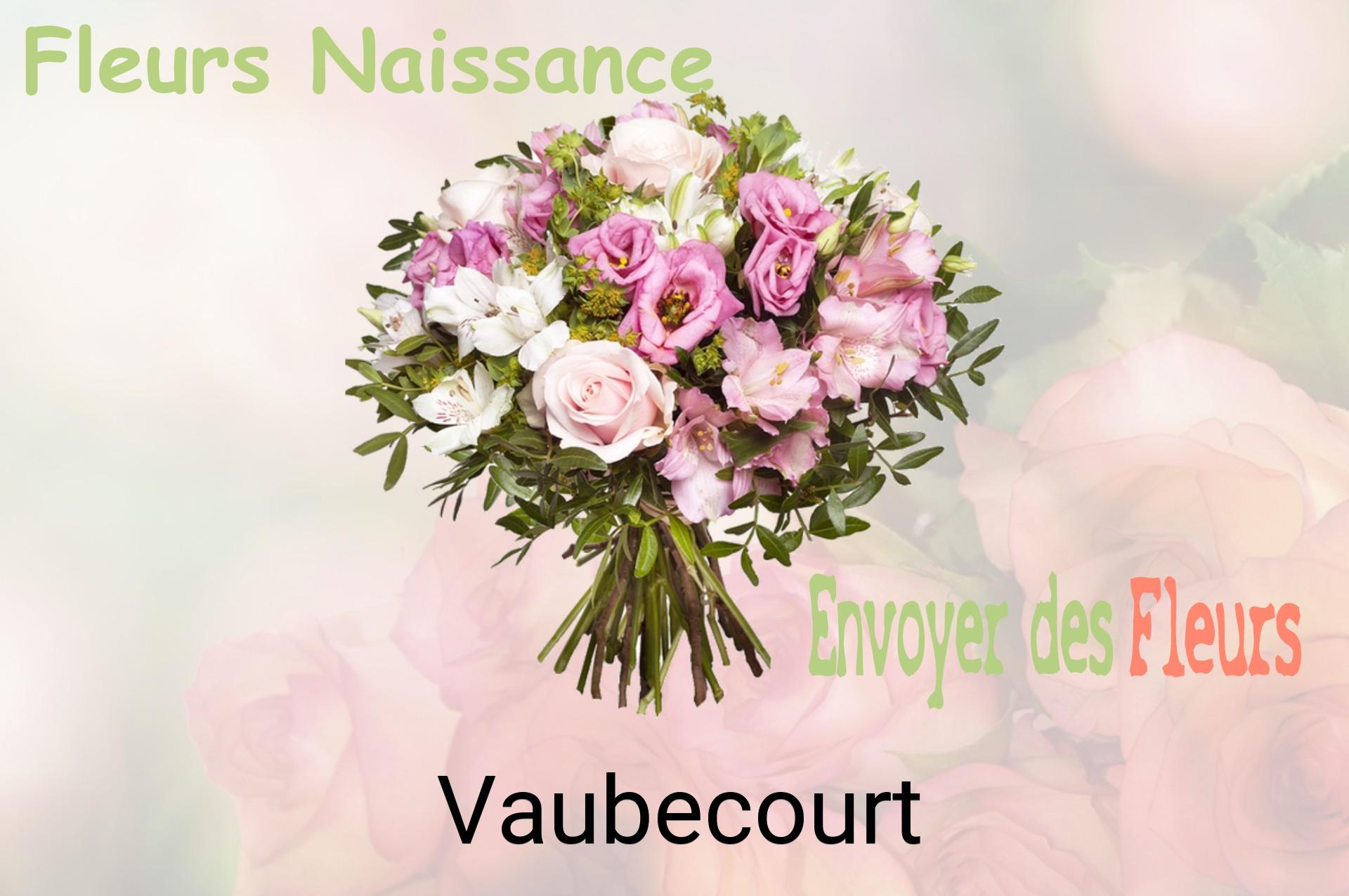Bouquet de fleurs de naissance livré à Vaubecourt